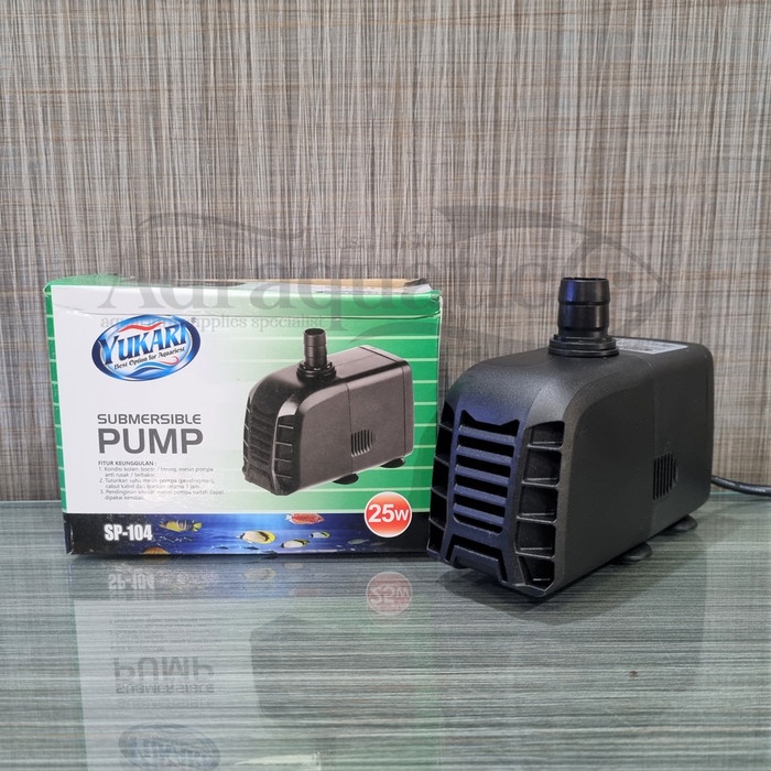 YUKARI SP-104 SUBMERSIBLE PUMP POMPA AIR CELUP FILTER AQUARIUM KOLAM