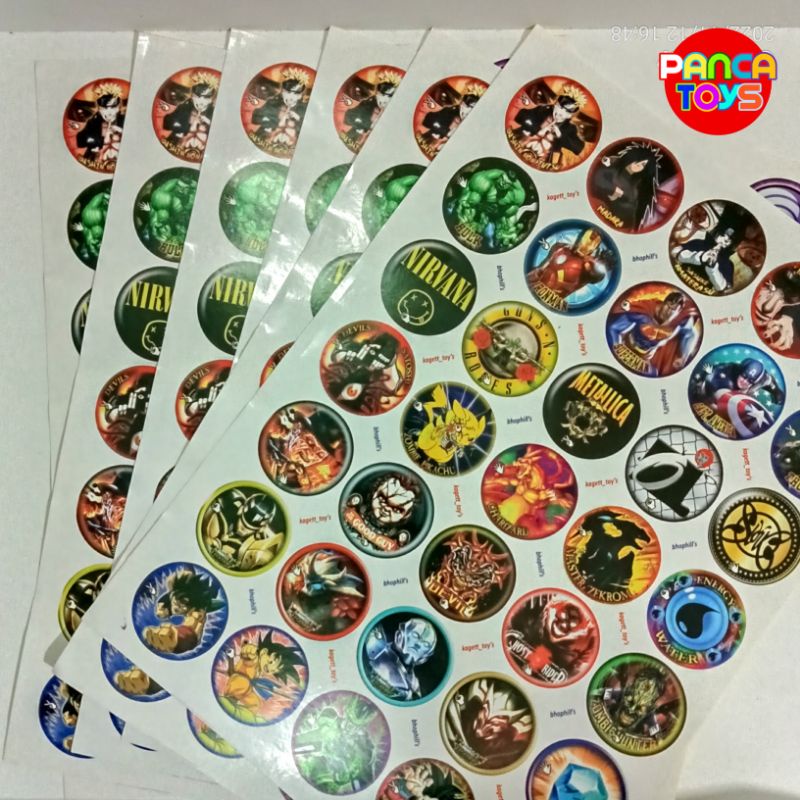 

stiker tajos isi 10 lembar 1 lembar isi 35pcs