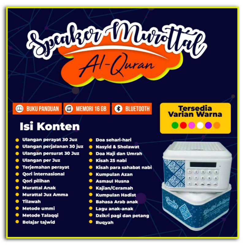 Speaker Murottal Alquran 30 Juz Terlengkap