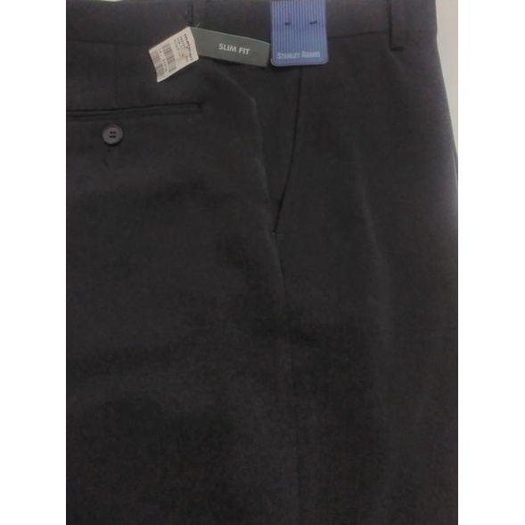 celana bahan stanley adam - Cokelat, 27