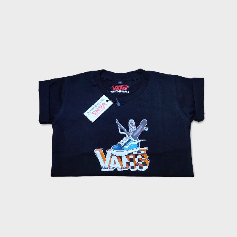 kaos anak baju anak anak vans oldskool catur katun combed 24s super soft handfield.