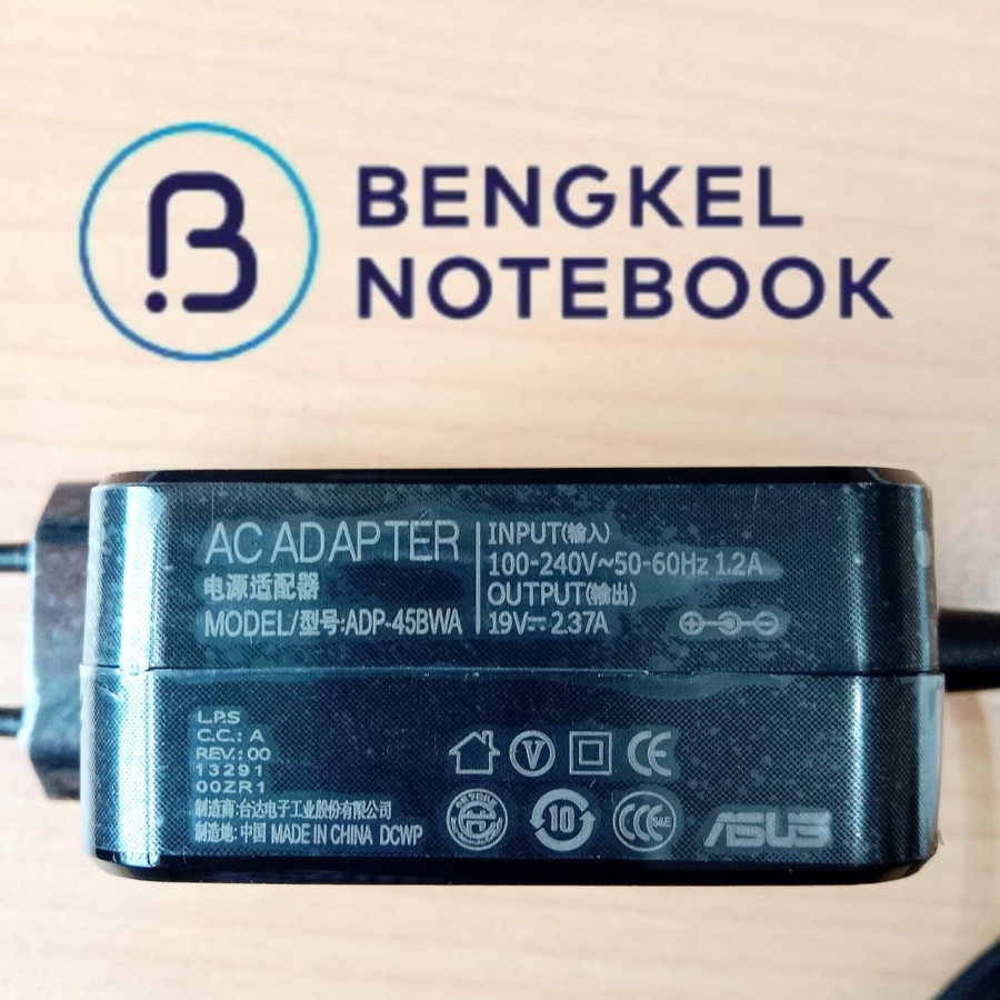 Adaptor Charger Asus X441S X441SA X441MB X441B X441N X441SC X441NC X441NA X441 2.37a 4.0 x 1.35 mm