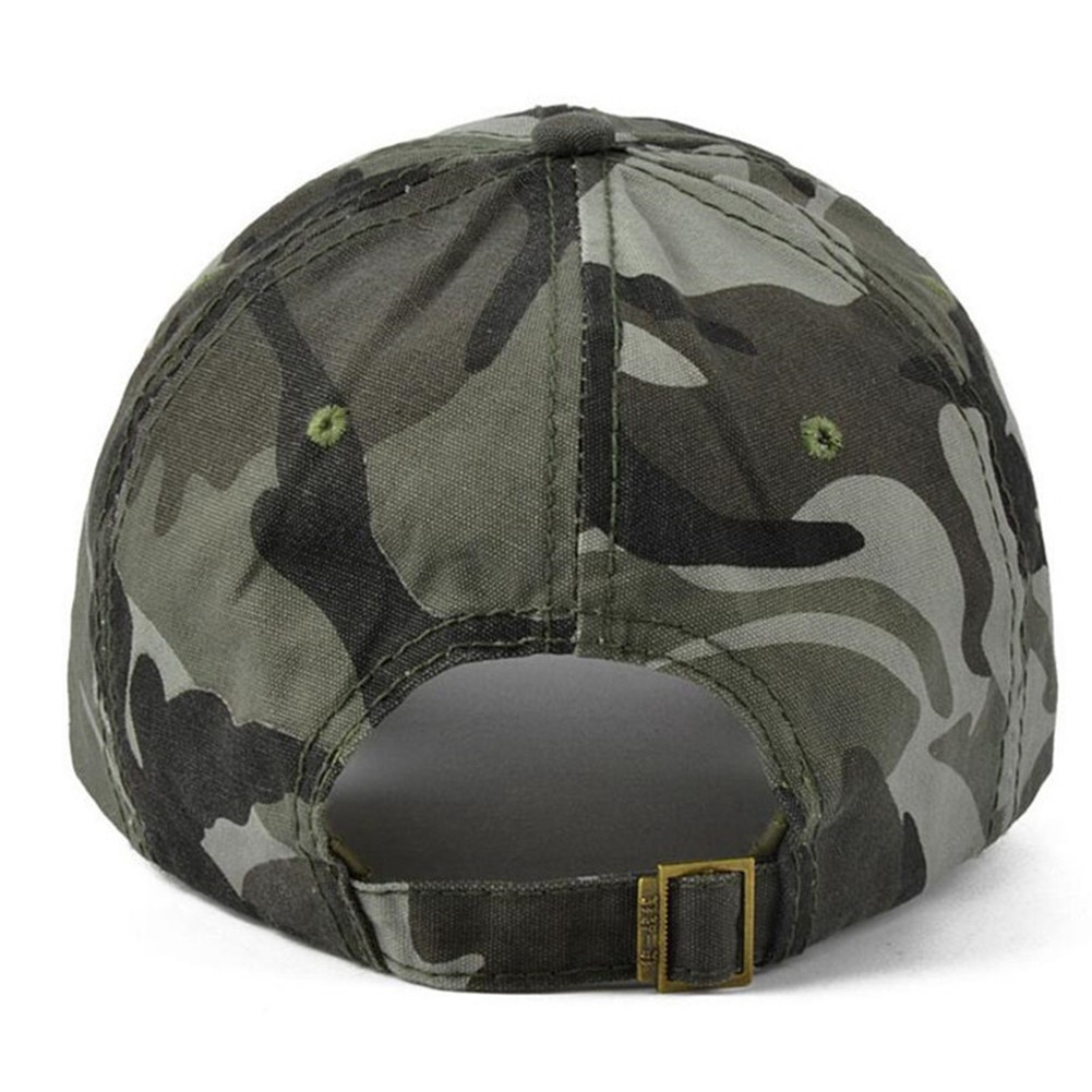 Topi Baseball Adjustable Gaya Army Untuk Pria