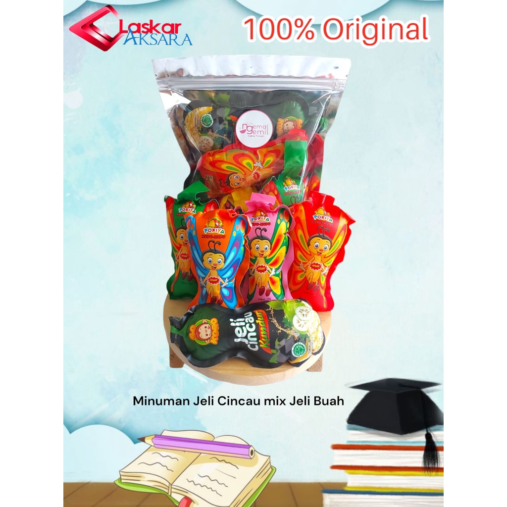 

Minuman Jeli Cincau Mix Jeli Buah Hachi Aneka Rasa Buah / Premium