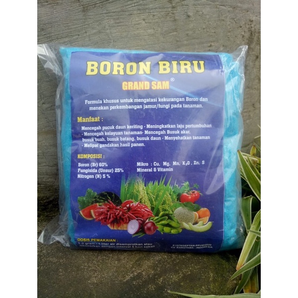 Pupuk Boron Blue + Fungisida kemasan 1 kg