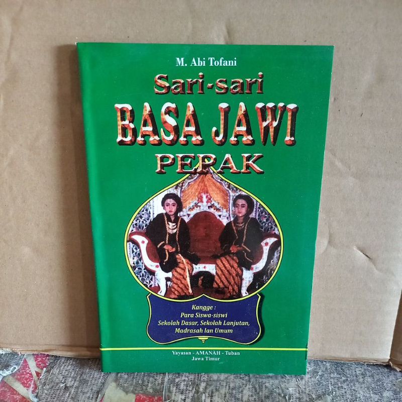 Jual Sari Sari Basa Jawi Pepak M Abi Tofani Shopee Indonesia