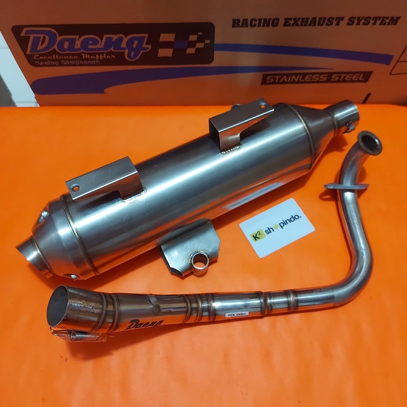 Knalpot Tsukigi Nmax Vario 125 150 160 Aerox Pcx 150 160 Daeng TAO Full Stainless