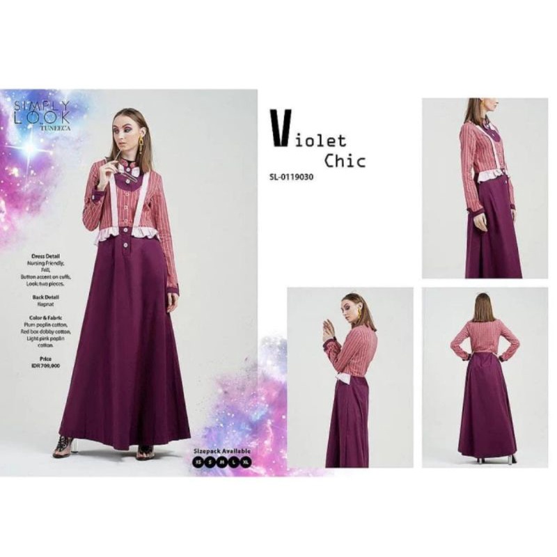 SIMPLY LOOK SALE KODE SL-0119030 / SIMPLY LOOK / TUNEECA / TUNEECA SALE / GAMIS TUNEECA / GAMIS KEKI