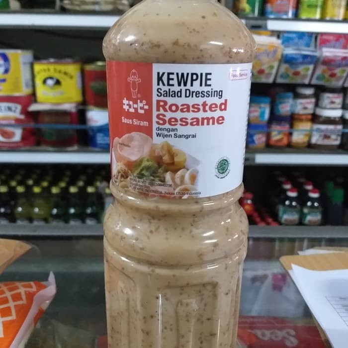 

KEWPIE ROASTED SESAME SALAD DRESSING 1LT SAUS WIJEN BUMBU SALAD