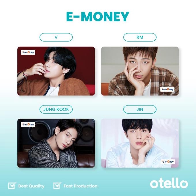 

Kartu E-Money Mandiri BTS BE | Kartu eMoney eToll BTS Kpop Bangtan