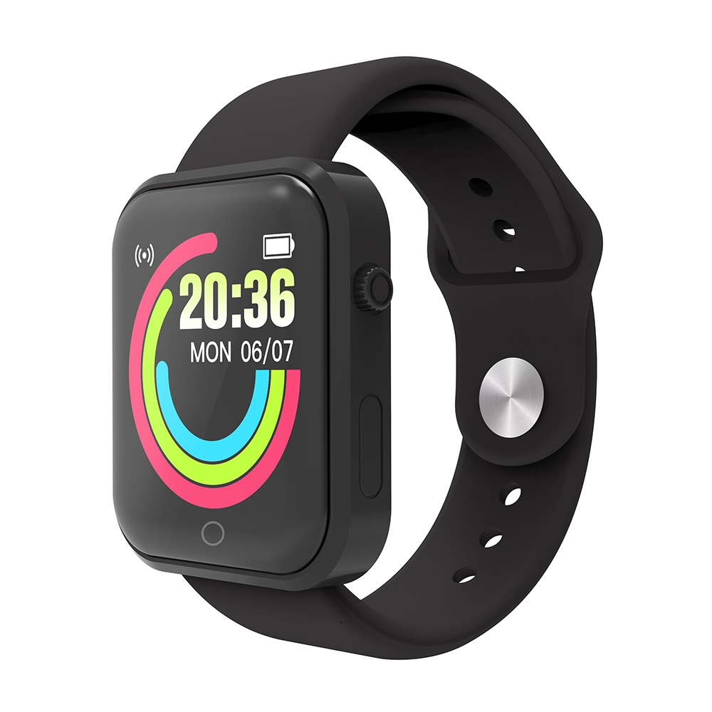 SKMEI Smartwatch Sport Fitness Tracker Heart Rate - D20L - Black