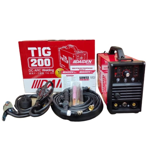 DAIDEN TIG 200 MESIN LAS ARGON TIG200 PULSE ORIGINAL JAPAN