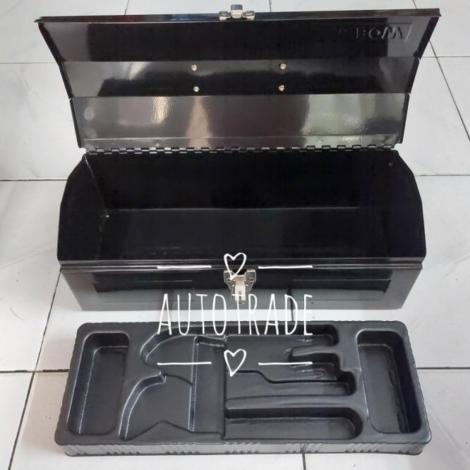 Krisbow Kotak Perkakas Metal 40 Cm / Tool Box Metal