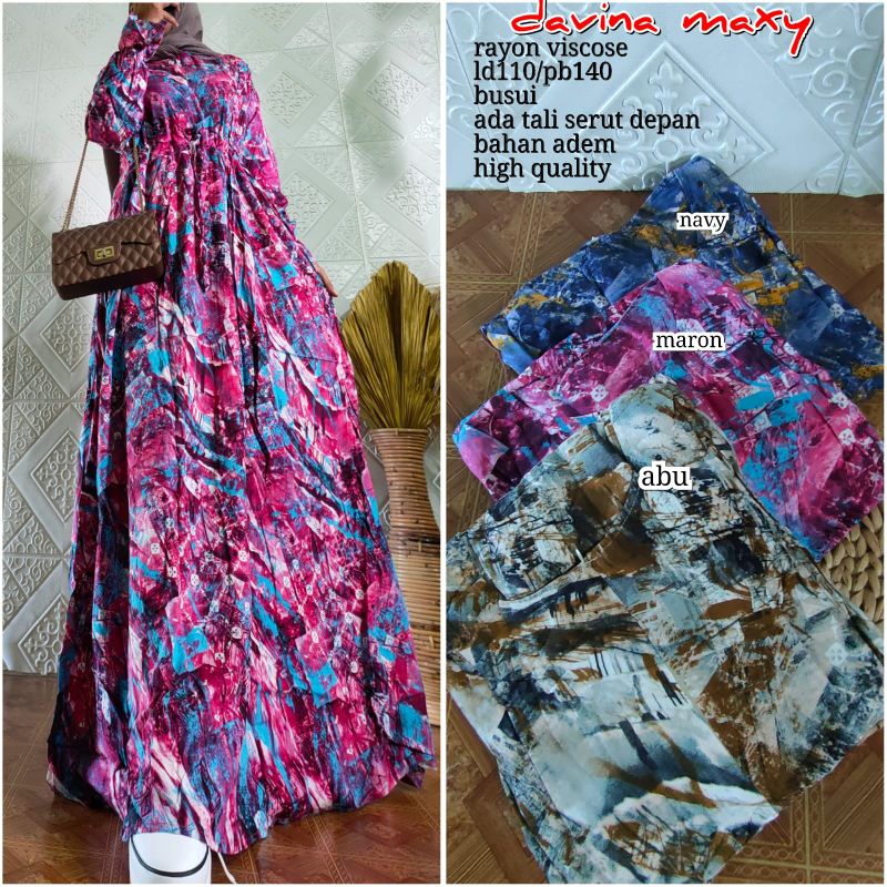 DEVINA DRESS #gamis terbaru#gamistren