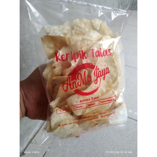 

Keripik Talas rasa Gurih Original