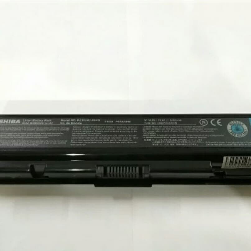 Baterai Laptop Toshiba 3534 A200 M200 A300 A500 L205 PA3534 ORI