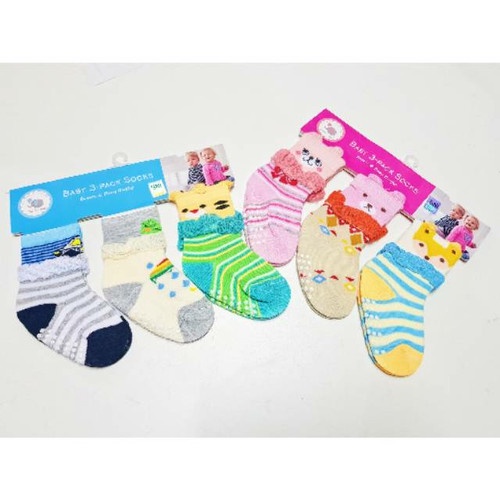 Carterlove Kaos Kaki Bayi isi 3 size 0-12m motif Random