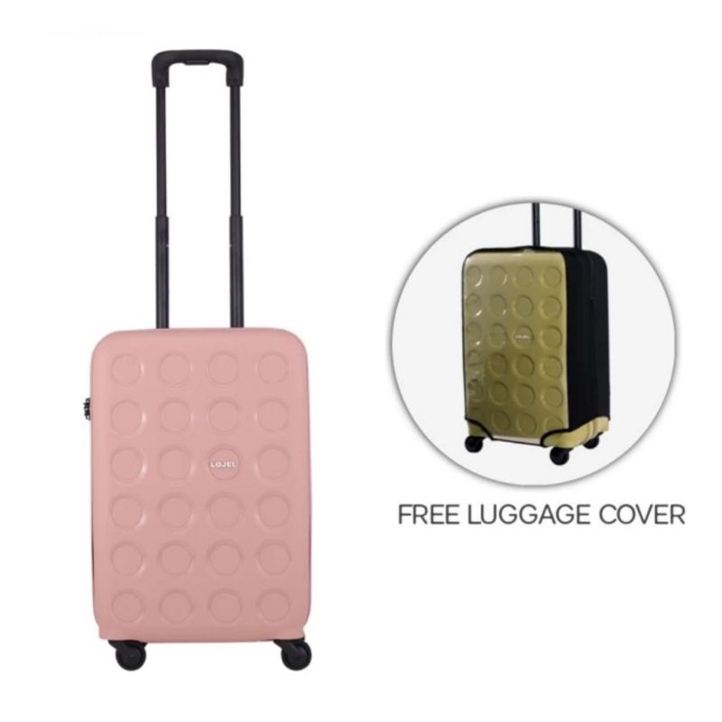 Koper Lojel Vita Bundling size 20 inch Hardcase + Luggage Cover