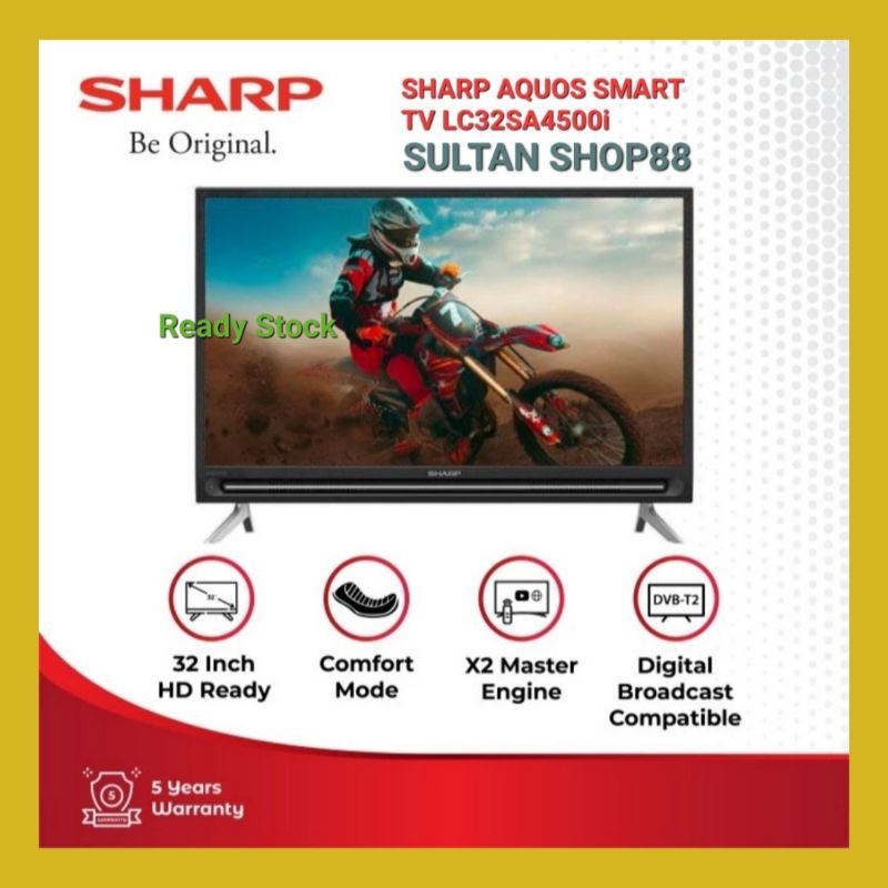 SHARP LED AQUOS LC32SA4500i SMART TV 32 INCH DIGITAL TV 32SA4500i