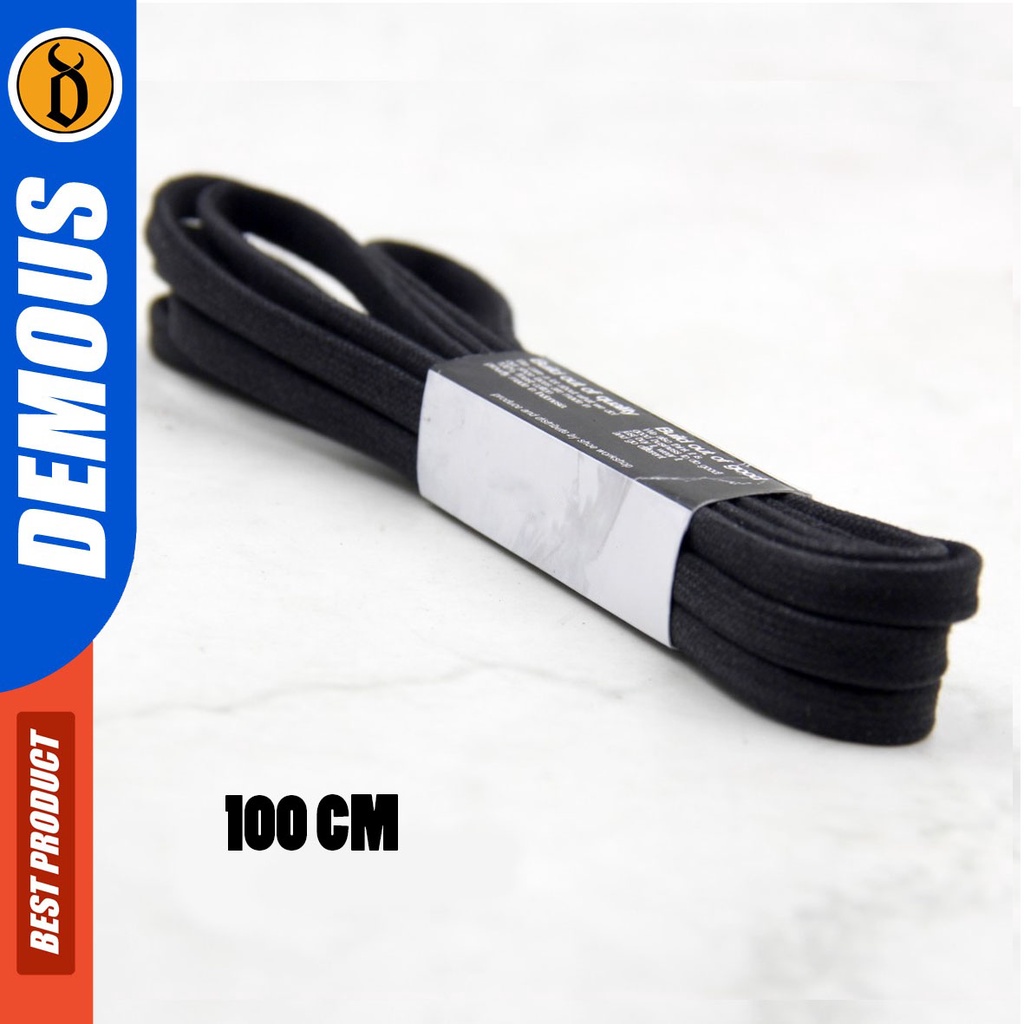 DEMOUS - Tali Sepatu Lilin Gepeng 100CM