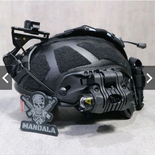 Tactical Helmet scorpion Ballistic Level IIIA / Helm kevlar scorpion full gear / Helm Tactical anti 