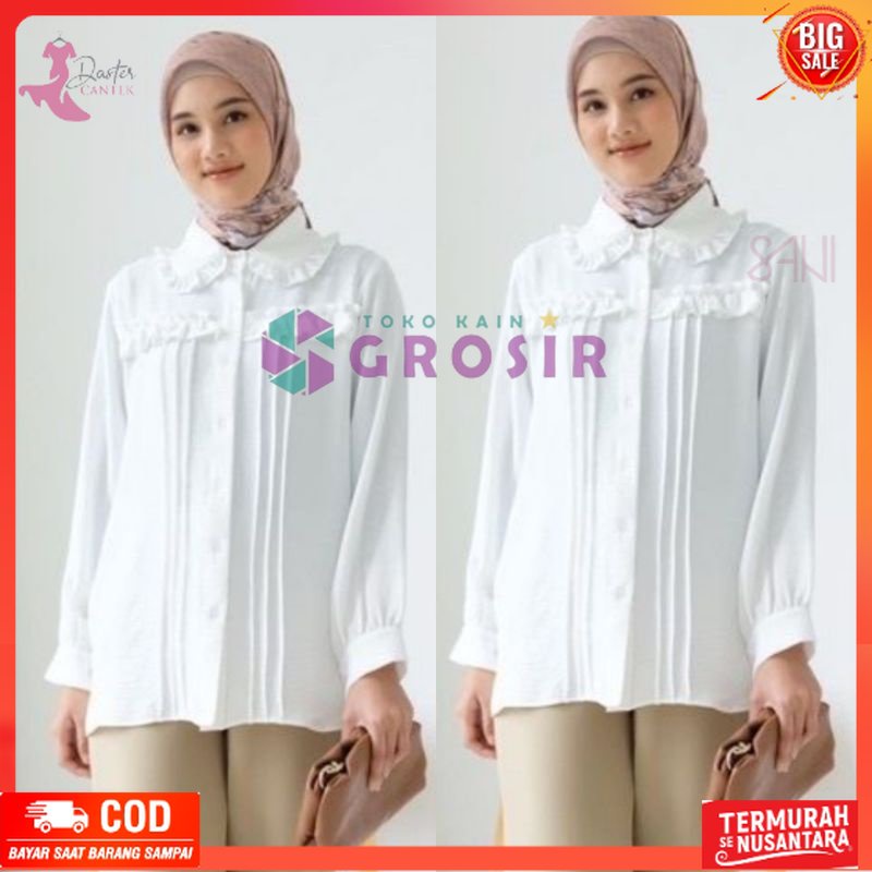 TIARA BLOUSE CRINKLE AIRFLOW//BLOUSE CRINKLE AIRFLOW BUSUI TERBARU