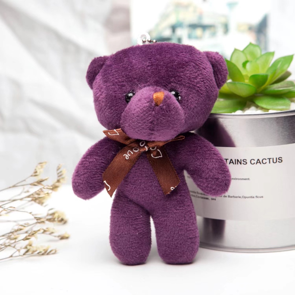 ASIN829 - N05 Mainan Boneka Beruang Mini / Liontin Boneka Beruang / Liontin Gantungan Kunci Hadiah Kecil