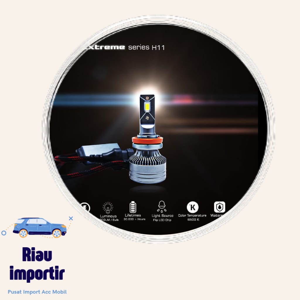 Vente Led White New Premium Series 30 WATT H4 H11 HB3/9005 LAMPU DEPAN MOBIL