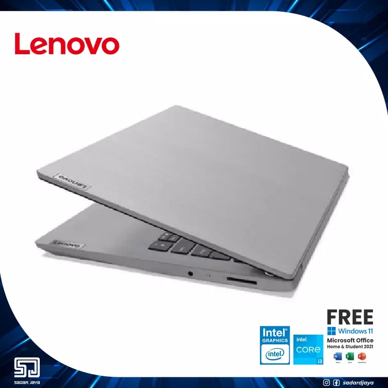 Notebook Lenovo IdeaPad 3 IP3 HYID Laptop Core i3 - 1115G4 / 8GB / SSD 256 / 14″ FHD / Win11 OHS