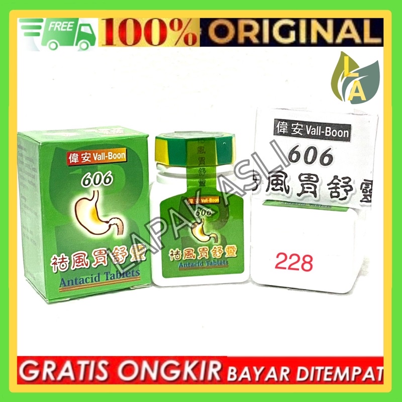 606 Antacid Kapsul - Obat Sakit Maag Kronis - Nyeri Ulu Hati DLL