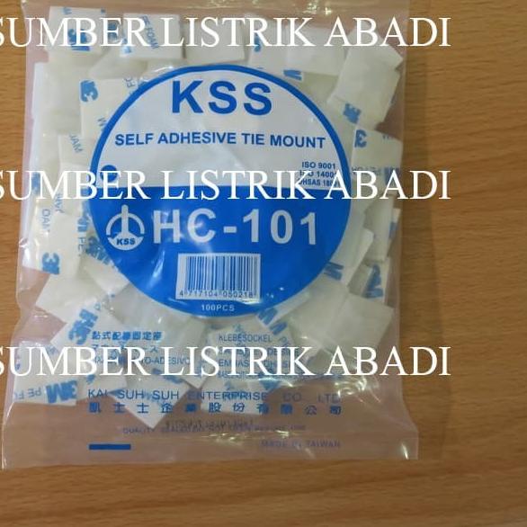 

KSS Self Adhesive Tie Mount HC-101 (PEREKAT 3M)