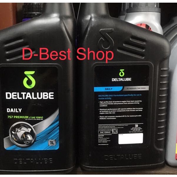 Oli deltalube 10W/40 - 1 LITER