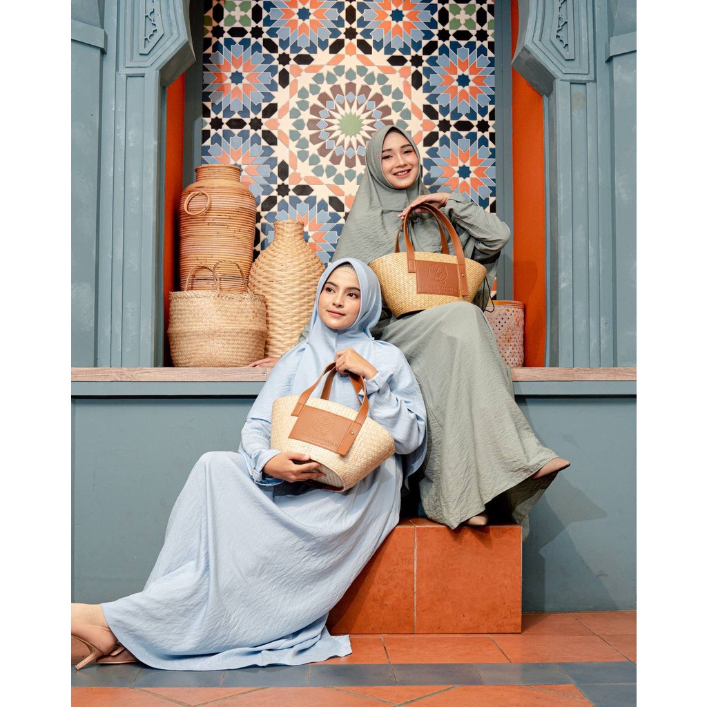 AYUNDA DRESS ONLY BY KICIKS MUSLIMAH/GAMIS POLOS/GAMIS CRINCKLE/GAMIS CRINKLE/LINEN CRINKLE/LINEN CR