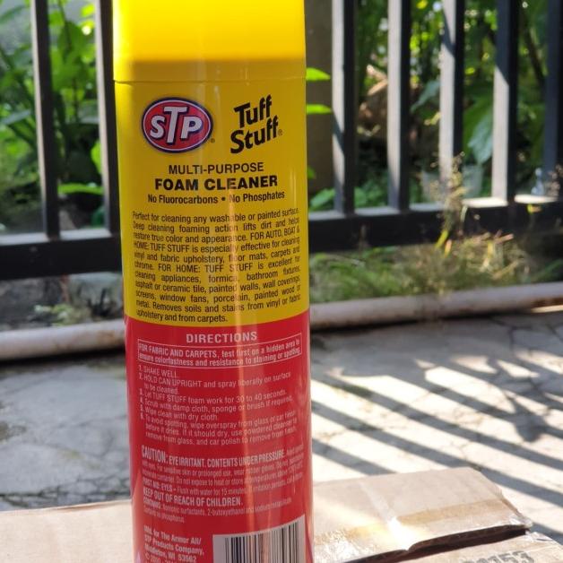 STP TUFF STUFF INTERIOR MULTIPURPOSE FOAM CLEANER 220OZ