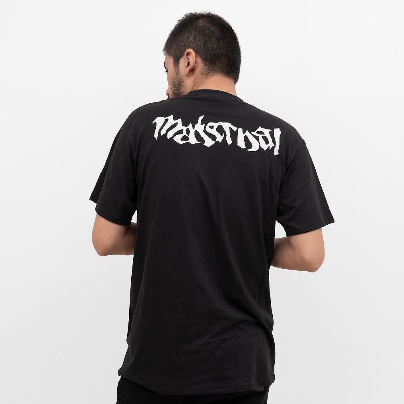 Maternal disaster T-shirt NEWAGE Black catton