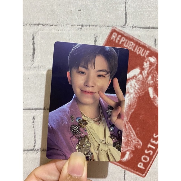 [BOOKED] PC Face The Sun Woozi Carat Ver