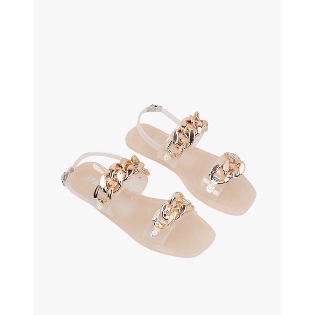 staccato jelly flats apricot NEW
