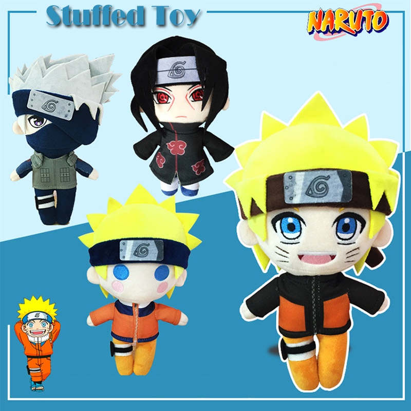 Anime Naruto Mainan Mewah Uzumaki Hatake Kakashi Uchiha Itachi Boneka Boneka Lembut