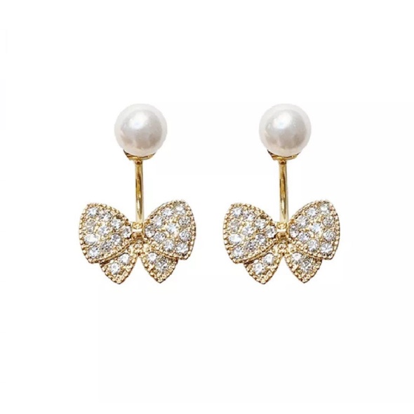 Anting-Anting Mutiara ikat simpul