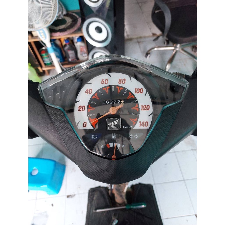 BEAT KARBU KACA mika speedometer speedo KILOMETER BEAT KARBU