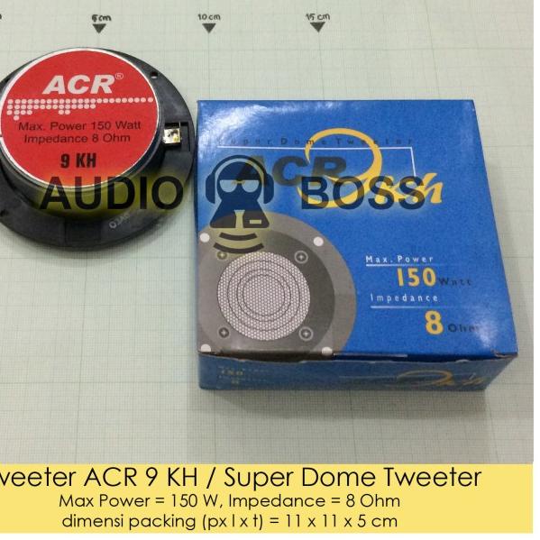 Tweeter ACR KH9 Dome Tweeter ACR KH 9 Twiter