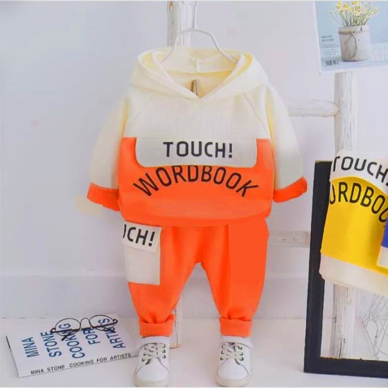 Setelan HOODIE Anak One Set Anak Kids 1 - 8 Tahun Terlaris