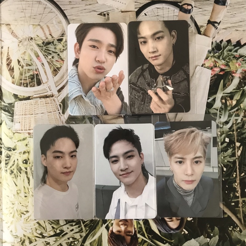 GOT7 PC Photocard Jaebeom JB JayB Jackson Jinyoung BoL Breath of Love; YZY Yizhiyu