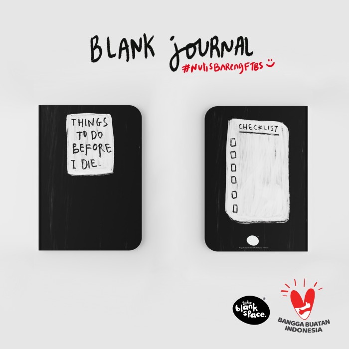 

Jurnal Blank Journal - Things To Do Before I Die