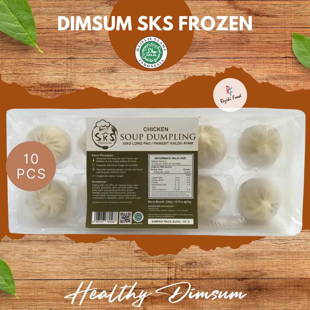 

Dimsum Xiao Long Pao Frozen isi 10pcs - SKS Dimsum/Duck King