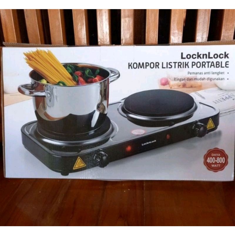 kompor listrik portable locknlock