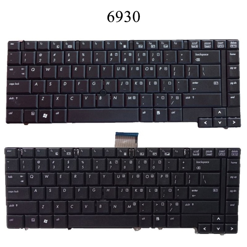 Keypad Layout btsg Keyboard Laptop US Diganti Untuk HP EliteBook 6930 6930P 483010-001 468778-001 V070530As1 Notebook Com