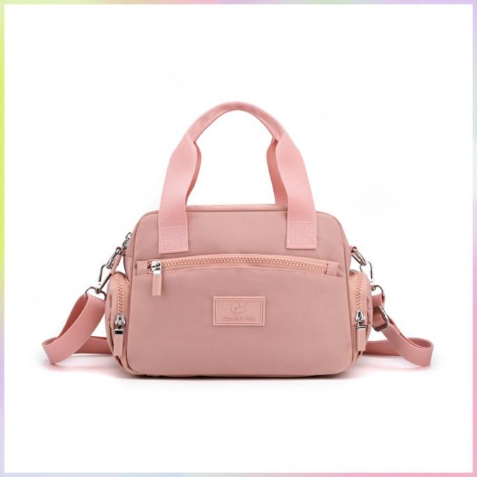 Tas wanita colorful fox 0433 nilon anti air