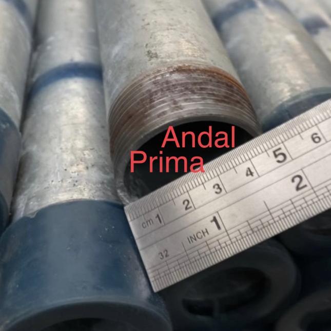 Pipa Galvanis - Pipa Galvanish 1 1/2" Inch - 1 1/2" Inch, tebal 1.4mm