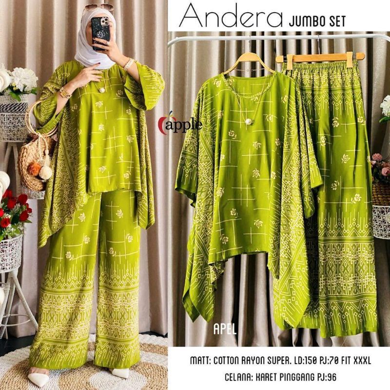 SETELAN BATIK WAKA ANDERA JUMBO Set